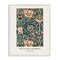 Stupell Industries William Morris Honeysuckle Pattern Black Framed Giclee Art, design by Vintage Hustle